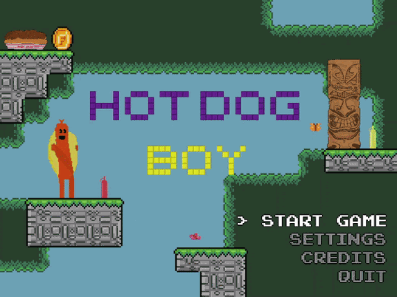 Hot Dog Boy Game Cover