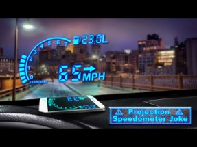Projection Speedometer Joke Image