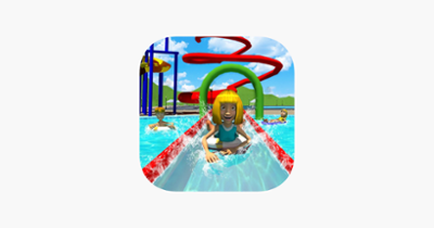 Summer Sports Water Park Slide Image