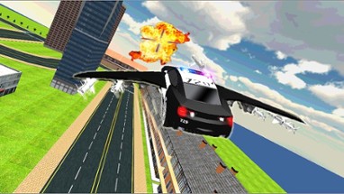 Flying Police Car 3D Driver – Reckless Chasing of Mafia Gangster Auto Image