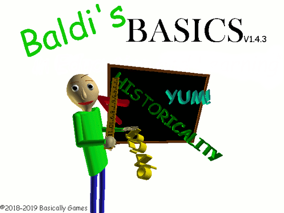 Baldi's basics but something is wrong.. Game Cover