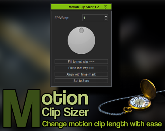 Motion Clip Sizer (iClone7-8 Plugin) Game Cover