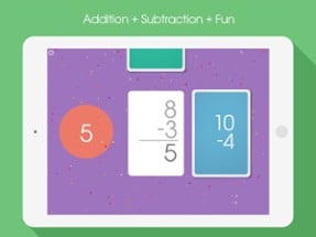 NomoCards Addition &amp; Subtraction Flash Cards Image