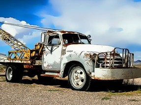 Rusty Trucks Jigsaw Image