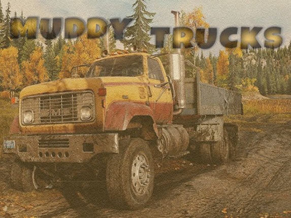 Muddy Trucks Jigsaw Game Cover