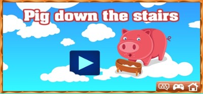 Pig down the stairs Image