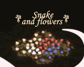 Snake and flowers Image