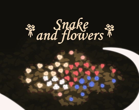 Snake and flowers Game Cover