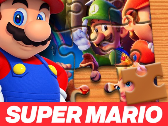The Super Mario Bros Jigsaw Puzzle Game Cover
