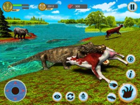 Crocodile Attack Wild Sim Game Image