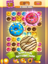 Donut Dazzle Dash - Match 3 Sweet Cookie Mania Image