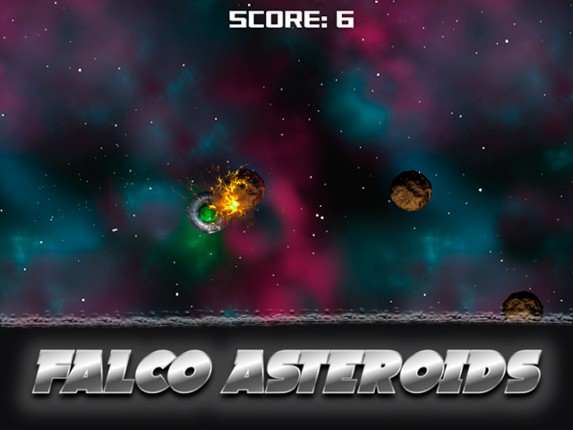 Falco Asteroids Game Cover