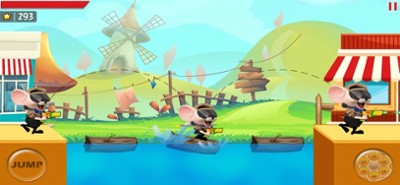 Kid Mouse Shooting Racing game Image