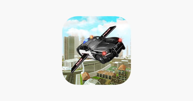Police Flying Car 3D Simulator Game Cover