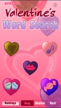 Valentine's Day Word Search Image