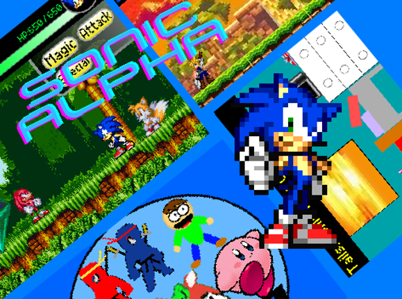 Sonic Alpha E1 Game Cover