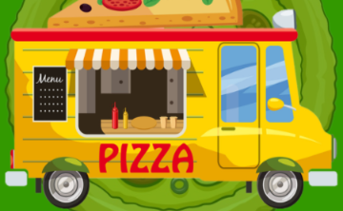 Pizza Trucks Jigsaw Game Cover