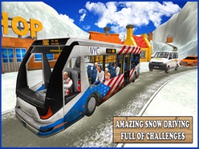 Extreme Snow Bus Driving - Bus Driver Simulator 3D Image