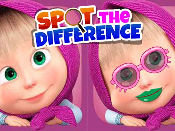 find differences - Masha and bear Game Cover