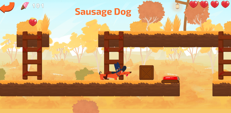 Sausage Dog Game Cover