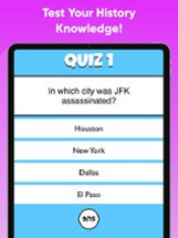 History Quiz Game 2024 Image