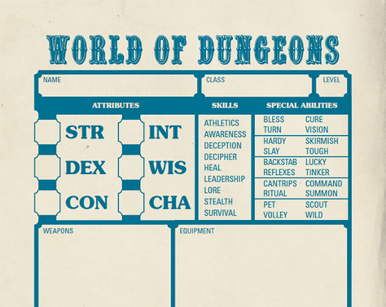 World of Dungeons Game Cover