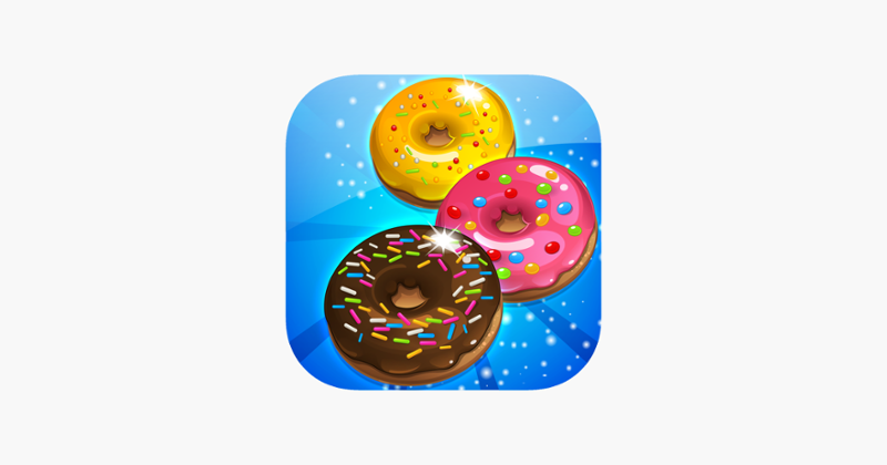 Donut Dazzle Dash - Match 3 Sweet Cookie Mania Game Cover