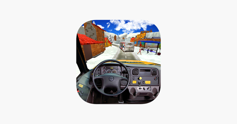 Extreme Snow Bus Driving - Bus Driver Simulator 3D Game Cover