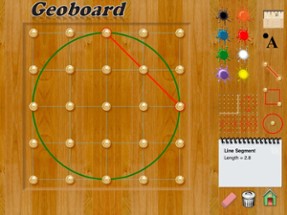 Hands-On Math Geoboard Image