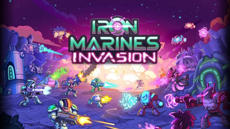 Iron Marines Invasion Game Cover