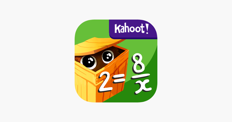 Kahoot! Algebra 2 by DragonBox Game Cover