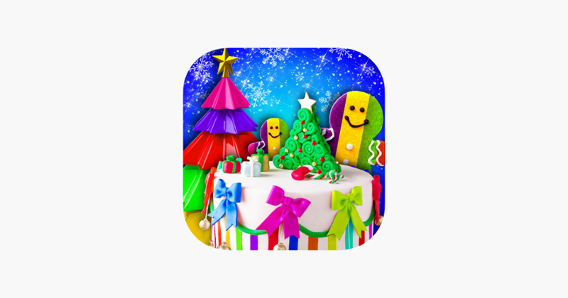 Trendy Rainbow Christmas Party Game Cover