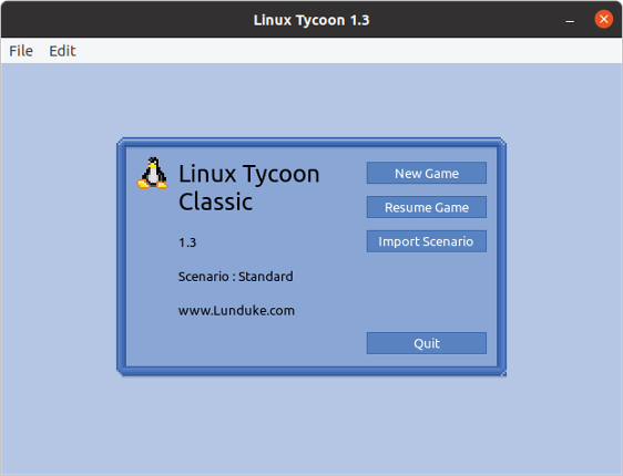 Linux Tycoon Classic Game Cover