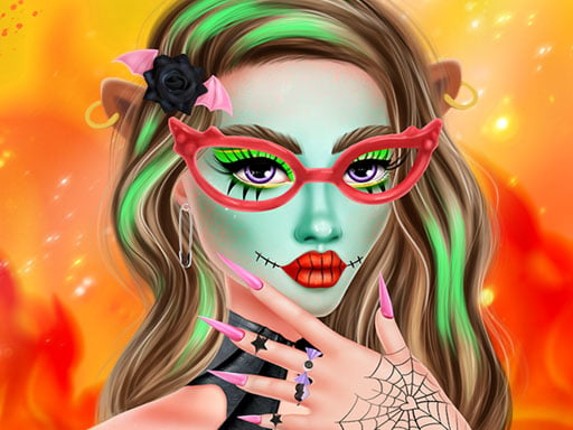Makeup Studio Halloween Game Cover