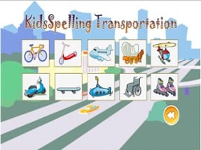 Kids Spelling Transportation Image