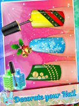 Merry Christmas Nail Salon - Girls games free Image