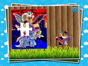 My Pony Jigsaw Puzzle - Puzzle Animated Kids Jigsaw Puzzles with Princesses and Ponies Image