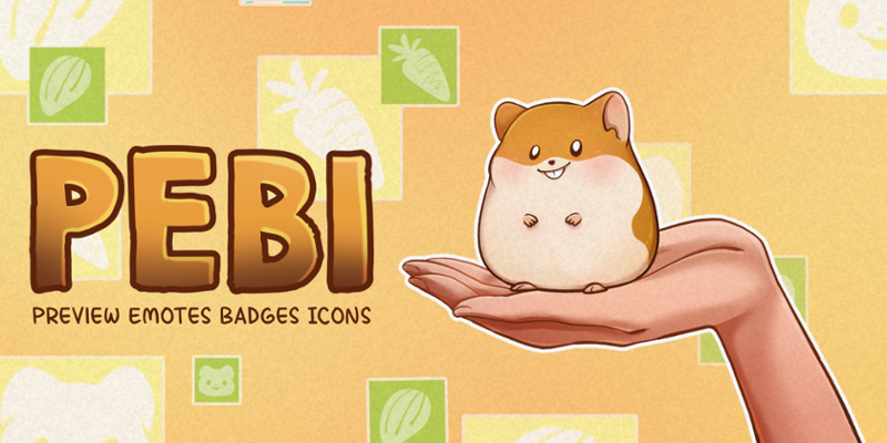 PEBI - Preview Emotes Badges Icons Game Cover