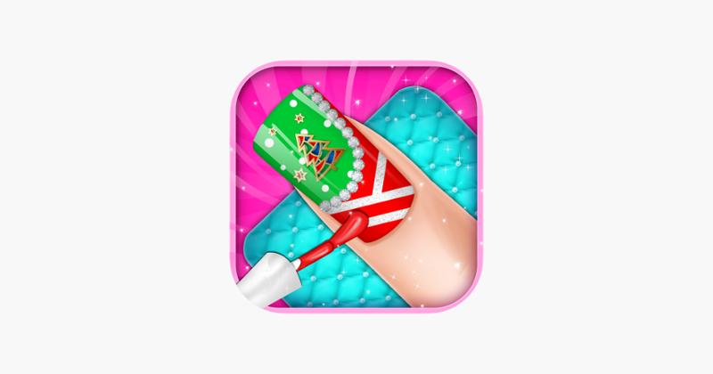 Merry Christmas Nail Salon - Girls games free Game Cover