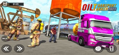 Oil Tanker Truck Driving Game Image