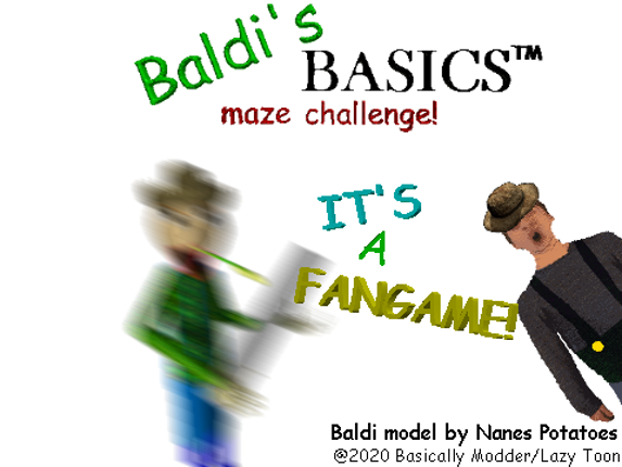 Baldi's Basics Maze Challenge! Game Cover