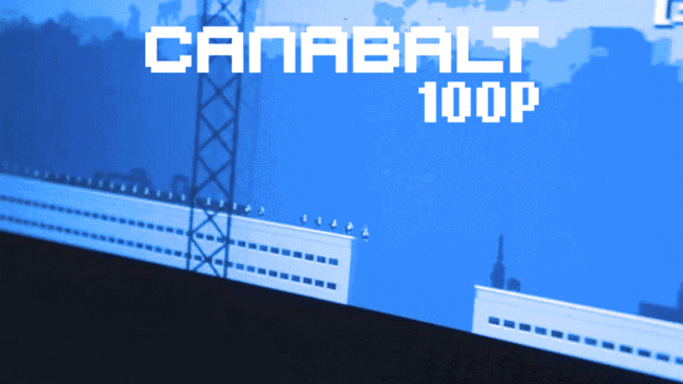Canabalt 100p Game Cover