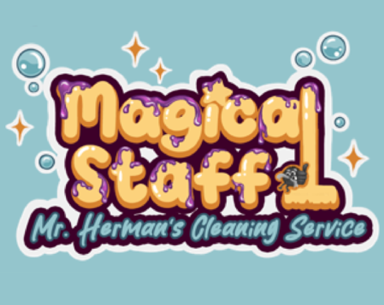 Magical Staff - Mr. Hermans Cleaning Service Game Cover