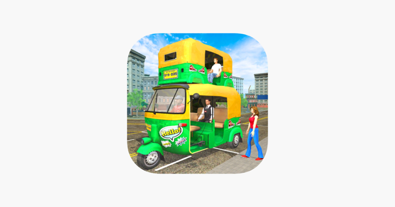 City Tuk Tuk: Driving Games 3D Game Cover