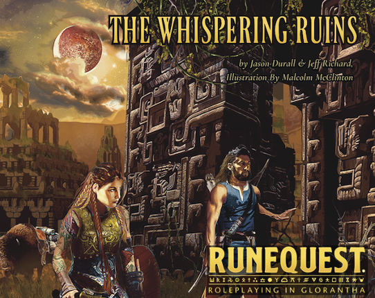 The Whispering Ruins (RuneQuest) Game Cover