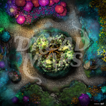 Lost in the Fey TTRPG Battlemap Image