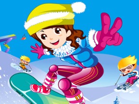 Snowboarder Girl Image