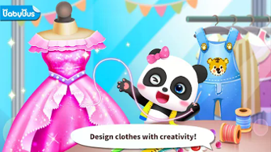 Baby Panda's Fashion Dress Up Image