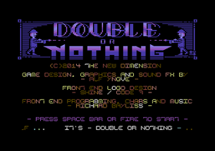 Double or Nothing [Commodore 64] Image