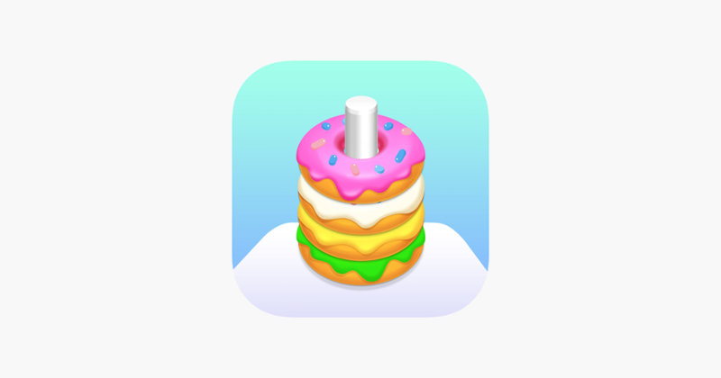 Donut Stack Puzzle Game Cover